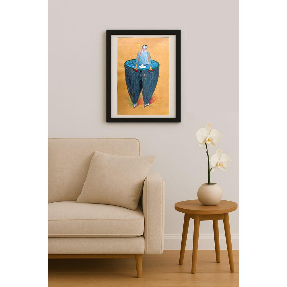 Jacek Frankckewicz 35x25cm Orijinal Karikatür BOD02922