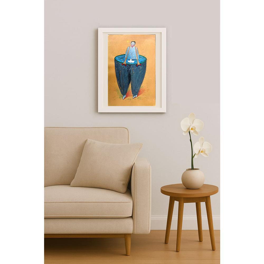 Jacek Frankckewicz 35x25cm Orijinal Karikatür BOD02922