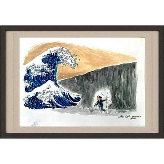 Alex Noel Watson 29x21cm Orijinal Karikatür BOD02928