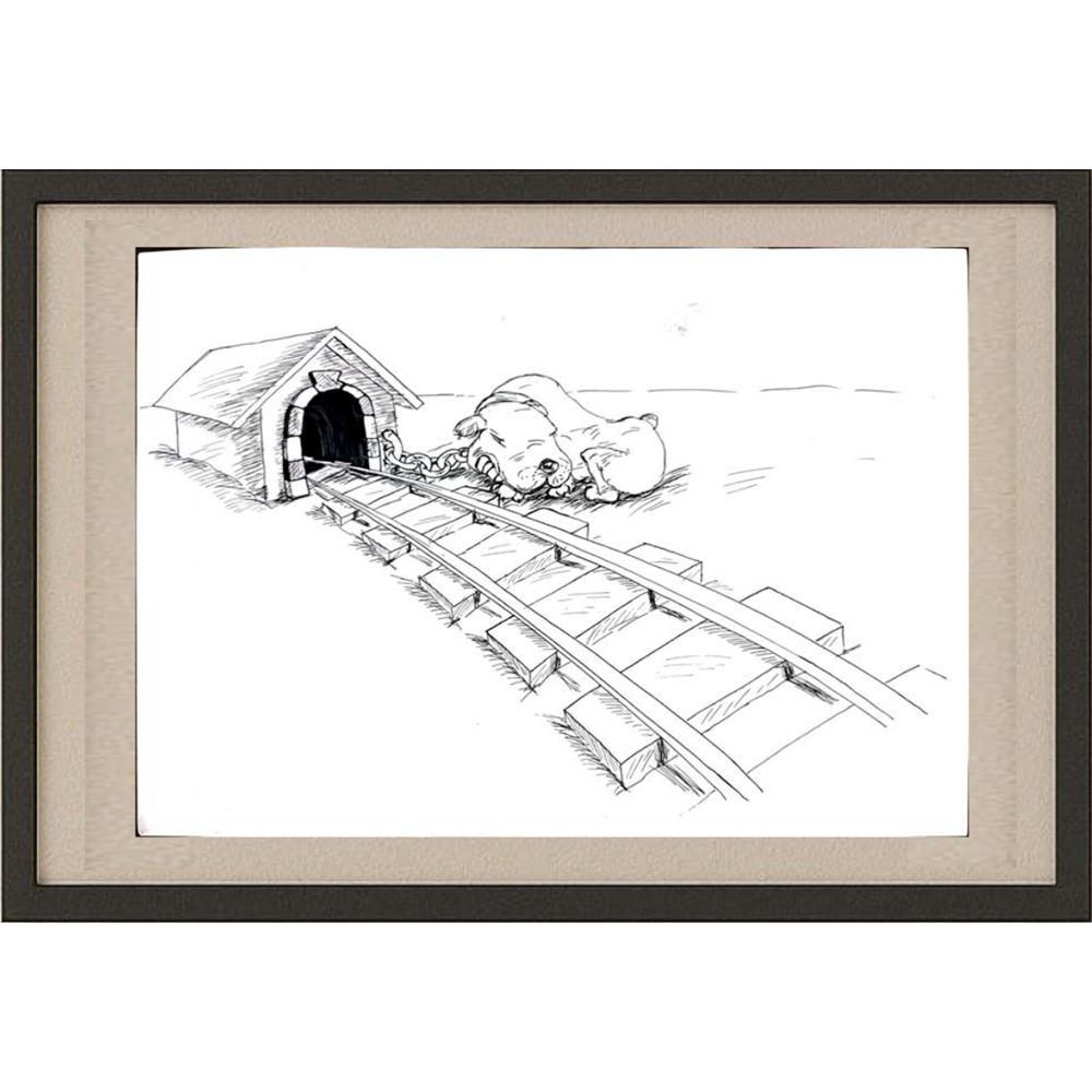 Tsvetelina Tsenkova 29x21cm Orijinal Karikatür BOD02936