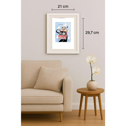 Vladimir İvanov 29x21cm Orijinal Karikatür BOD02945