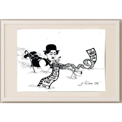 Gheorghita Ghinea Uriasu 29x21cm Orijinal Karikatür BOD02948