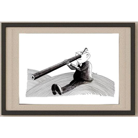 Grzegorz Pepas 29x21cm Orijinal Karikatür BOD02957
