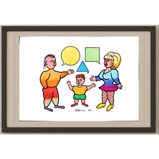 Marino Tarizzo 29x21cm Orijinal Karikatür BOD02958