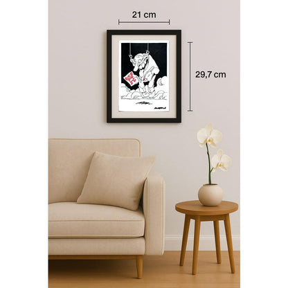 Costa Pereira 29x21cm Orijinal Karikatür BOD02962
