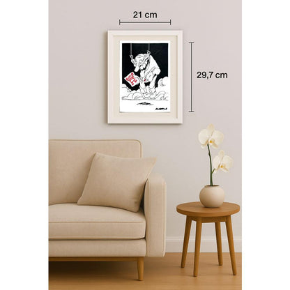 Costa Pereira 29x21cm Orijinal Karikatür BOD02962