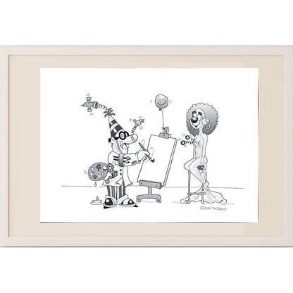 Tim Ernst 29x21cm Orijinal Karikatür BOD02979