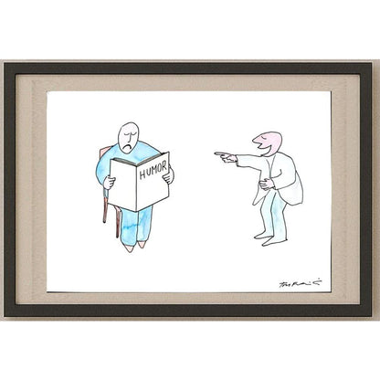 Slobodan Trifkovic 29x21cm Orijinal Karikatür BOD02989