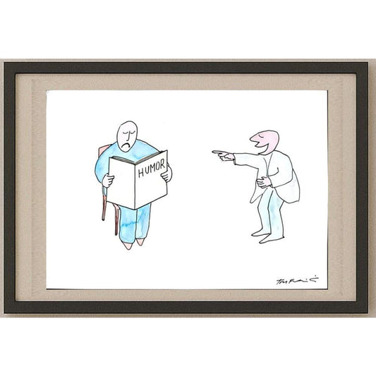 Slobodan Trifkovic 29x21cm Orijinal Karikatür BOD02989