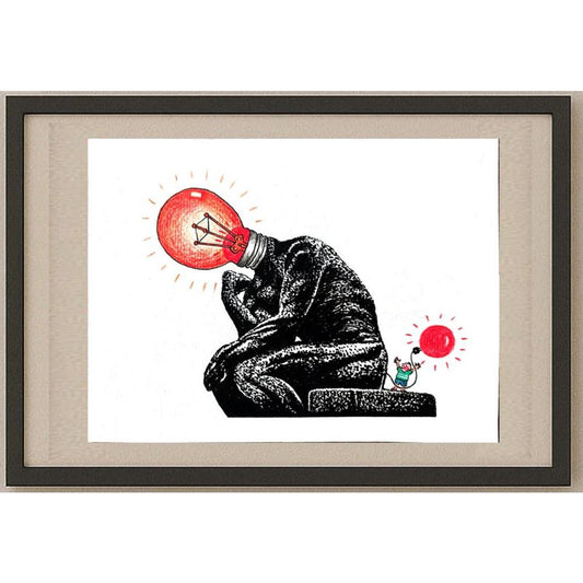 Li Yi 25x18cm Orijinal Karikatür BOD02992
