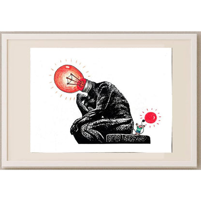 Li Yi 25x18cm Orijinal Karikatür BOD02992