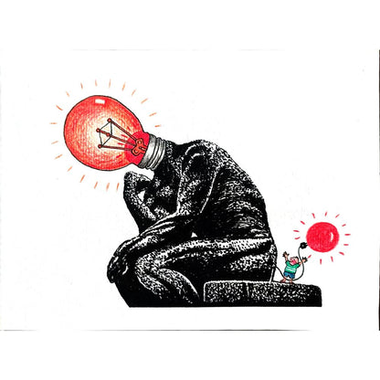 Li Yi 25x18cm Orijinal Karikatür BOD02992