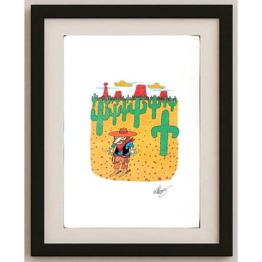 Alhas Careghi 29x21cm Orijinal Karikatür BOD03003