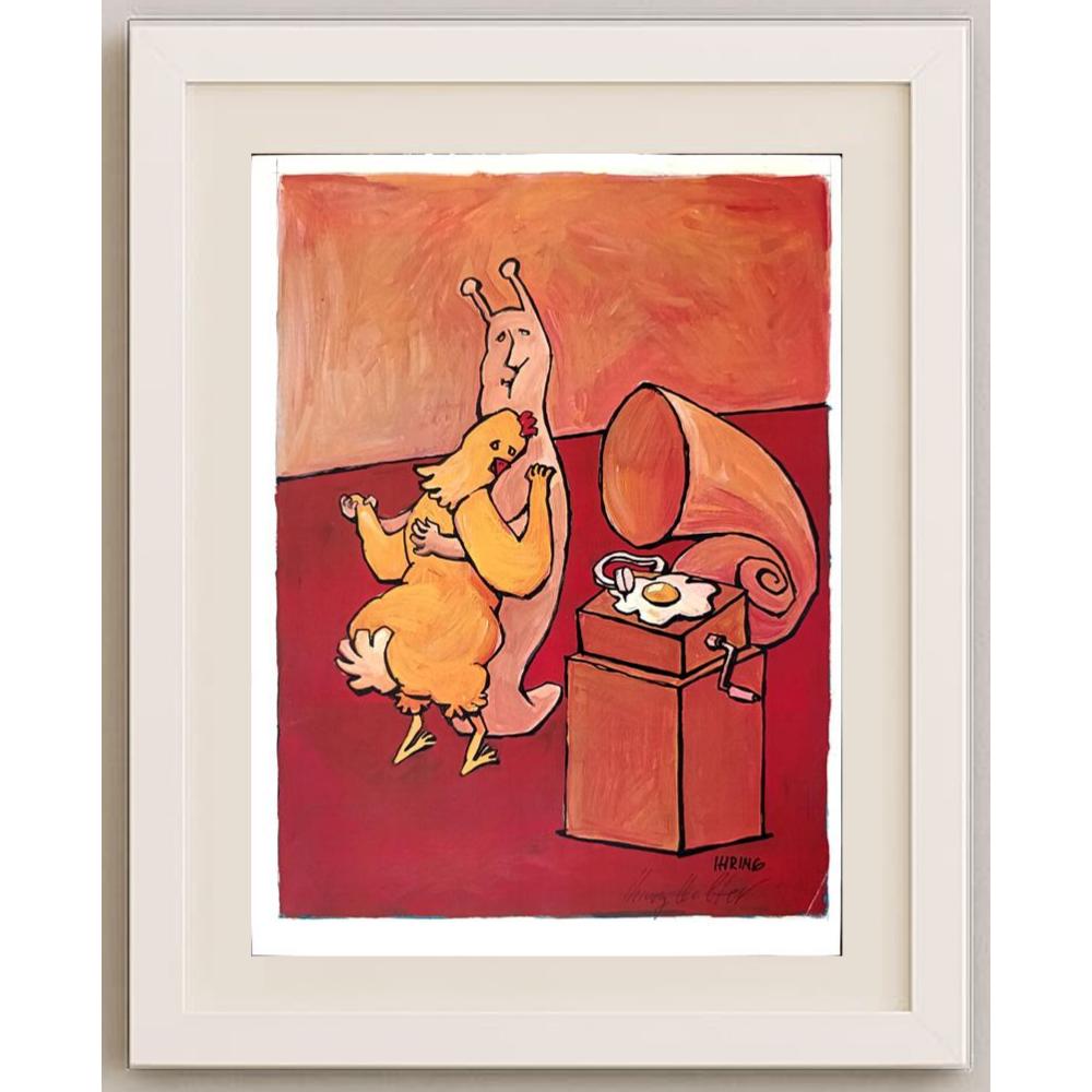 Jhring Walter 29x21cm Orijinal Karikatür BOD03004