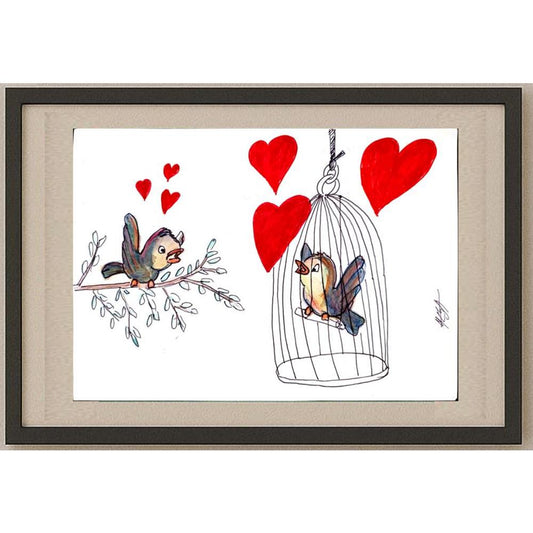 Nedeljko Deretic 29x21cm Orijinal Karikatür BOD03005