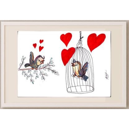 Nedeljko Deretic 29x21cm Orijinal Karikatür BOD03005