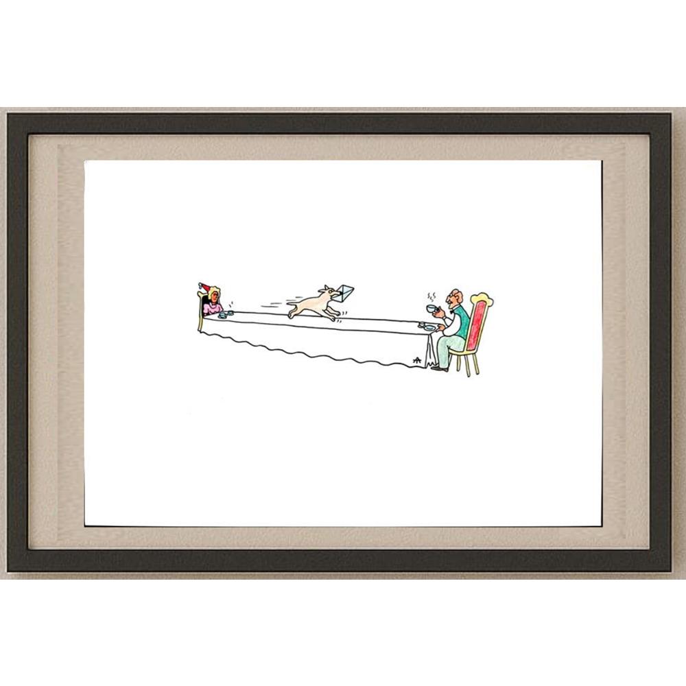 Alexei Talimonov 29x21cm Orijinal Karikatür BOD03014