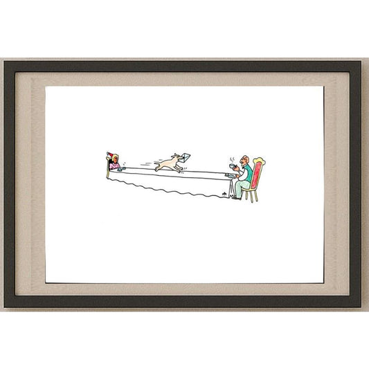 Alexei Talimonov 29x21cm Orijinal Karikatür BOD03014