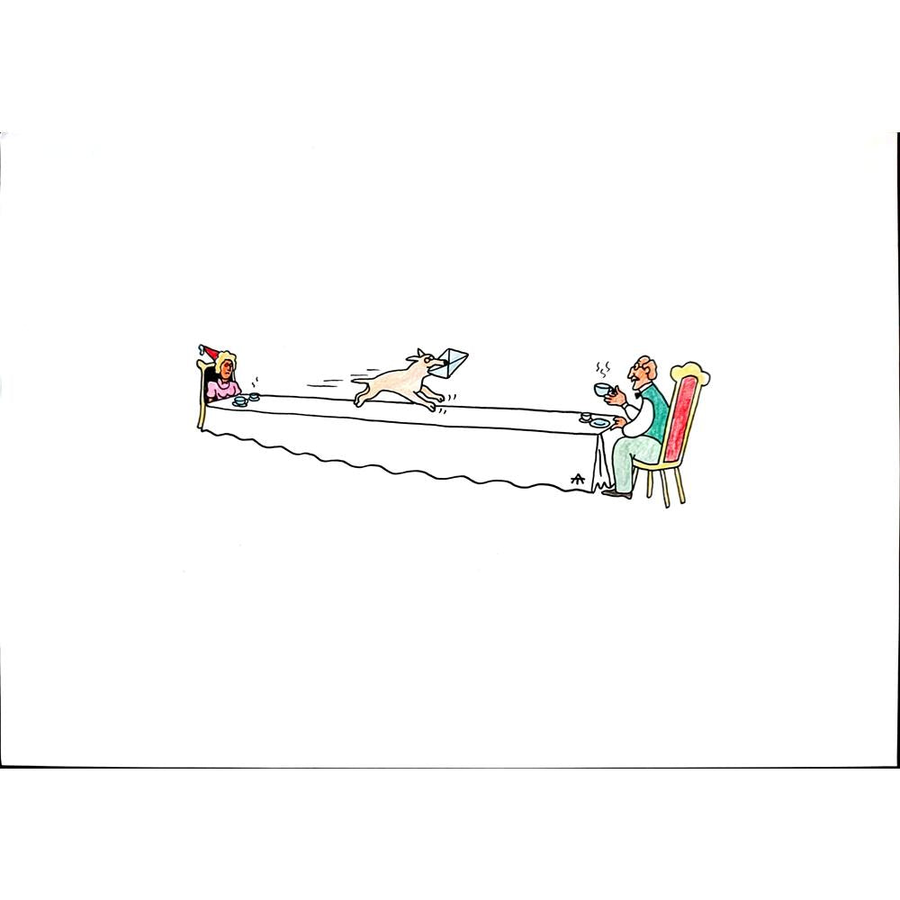 Alexei Talimonov 29x21cm Orijinal Karikatür BOD03014