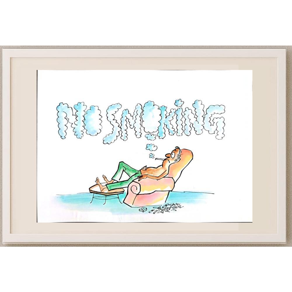 Shyam Mohan 29x21cm Orijinal Karikatür BOD03020
