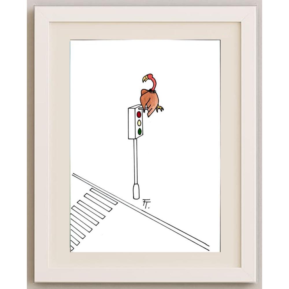 Tomas Trunecek 29x21cm Orijinal Karikatür BOD03021