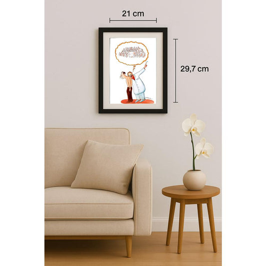 Sanchis Devado Juli 29x21cm Orijinal Karikatür BOD03022