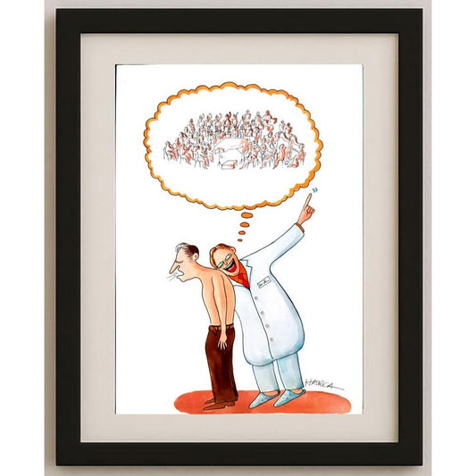 Sanchis Devado Juli 29x21cm Orijinal Karikatür BOD03022