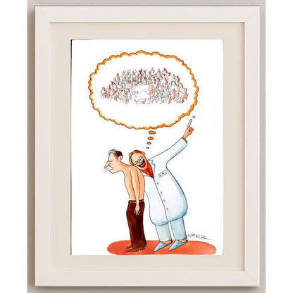Sanchis Devado Juli 29x21cm Orijinal Karikatür BOD03022