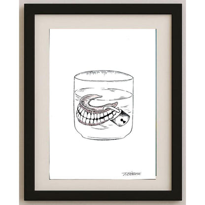 Tomislav Ozanic 29x21cm Orijinal Karikatür BOD03029