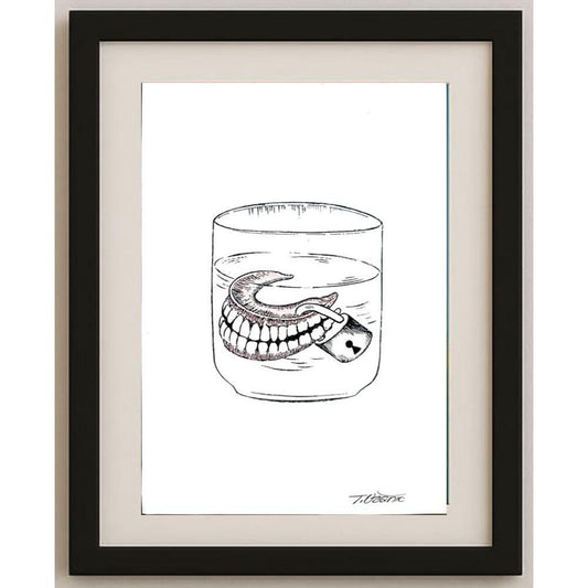 Tomislav Ozanic 29x21cm Orijinal Karikatür BOD03029