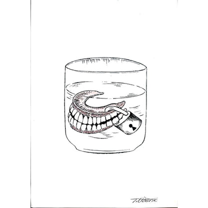 Tomislav Ozanic 29x21cm Orijinal Karikatür BOD03029