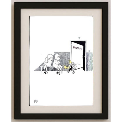 Miroslav Jakovljev 29x21cm Orijinal Karikatür BOD03034