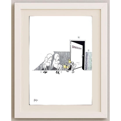 Miroslav Jakovljev 29x21cm Orijinal Karikatür BOD03034