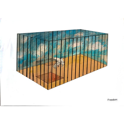 Michal Tatankiewicz 29x21cm Orijinal Karikatür BOD03036