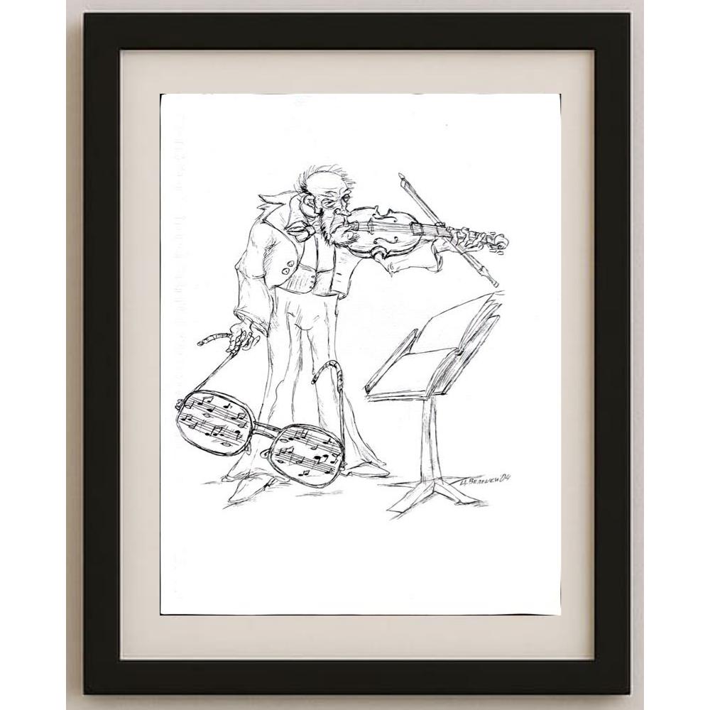 Tsvetomir Veleshky 35x25cm Orijinal Karikatür BOD03040