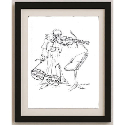 Tsvetomir Veleshky 35x25cm Orijinal Karikatür BOD03040