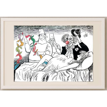 Nickolaj Kapusta 29x21cm Orijinal Karikatür BOD03041