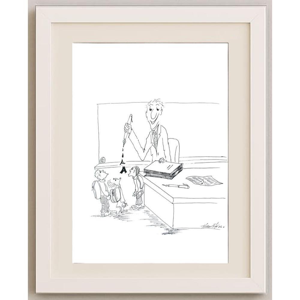 Hasan Efe 29x21cm Orijinal Karikatür BOD03052