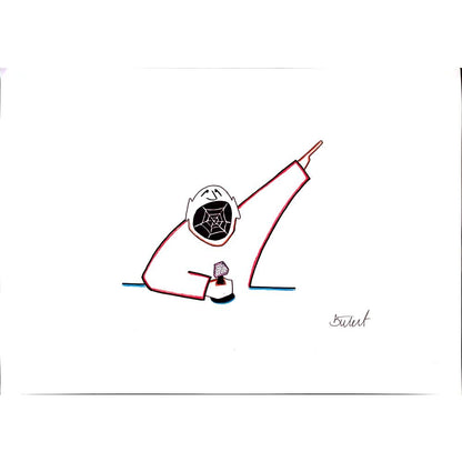 Bülent Fidan 35x25cm Orijinal Karikatür BOD03054