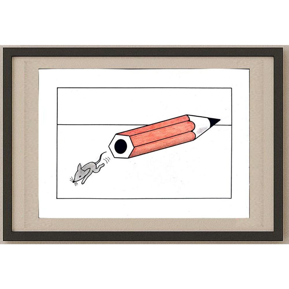 Aleksandar Daskalovic 29x21cm Orijinal Karikatür BOD03061