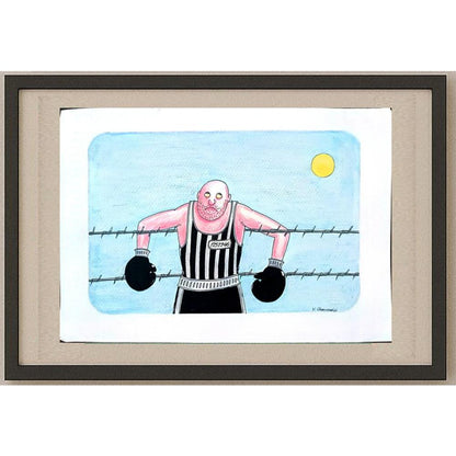 Vladimir Stevovic 29x21cm Orijinal Karikatür BOD03064