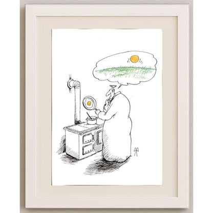 Bretislav Kovarik 29x21cm Orijinal Karikatür BOD03066