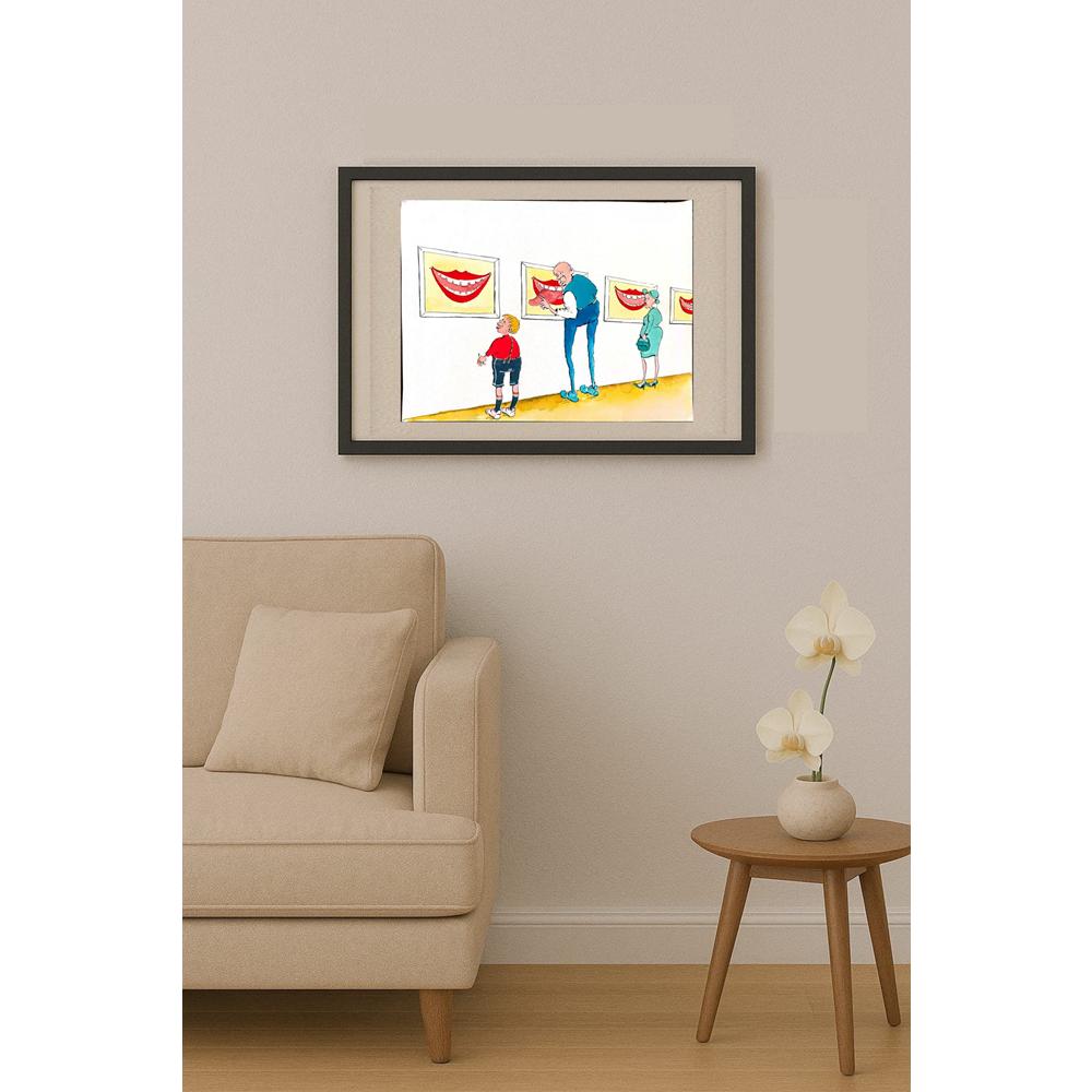 Tsocho Peev 35x25cm Orijinal Karikatür BOD03068