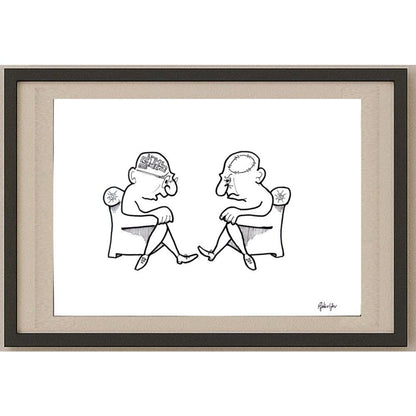 Miroslav Jakovljev 29x21cm Orijinal Karikatür BOD03084