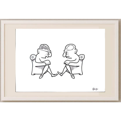 Miroslav Jakovljev 29x21cm Orijinal Karikatür BOD03084