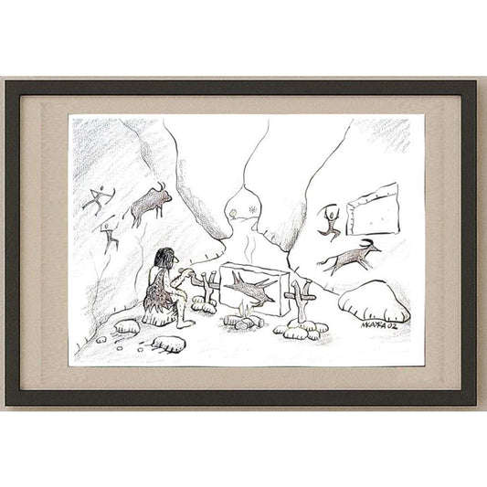 Musa Kayra 29x21cm Orijinal Karikatür BOD03095