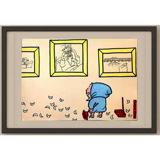 Xue Hong 29x21cm Orijinal Karikatür BOD03100