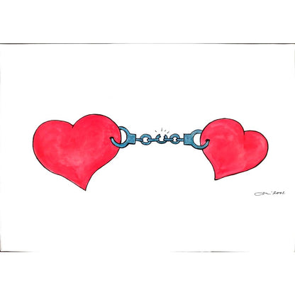 Angel Tchernaev 29x21cm Orijinal Karikatür BOD03105