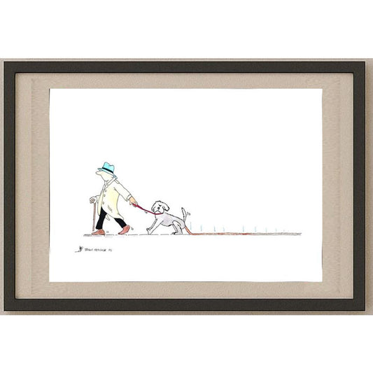 Frans Mensink 43x30cm Orijinal Karikatür BOD03121