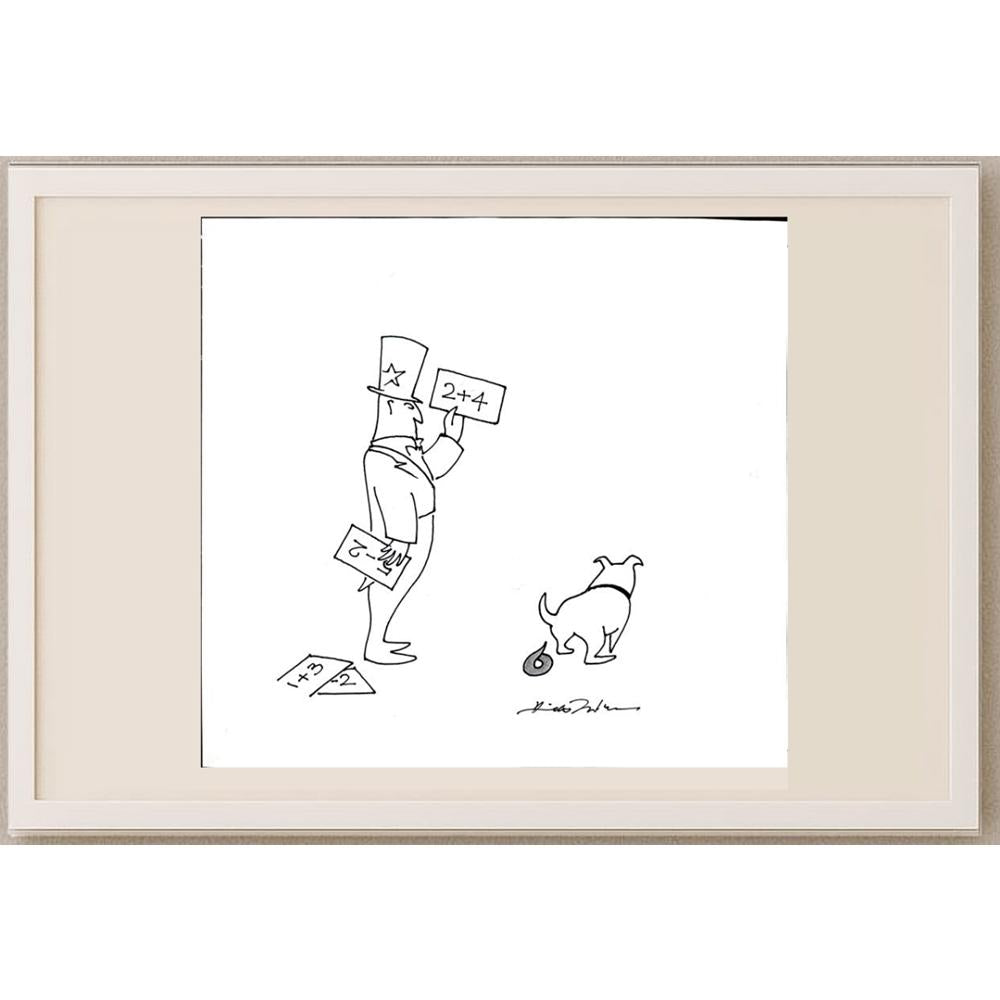 Hiseo Takeda 28x28cm Orijinal Karikatür BOD03126